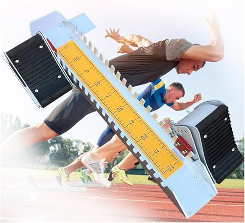 Blocchi di partenza regolabili portatili per atletica leggera professionale e allenamento fitness