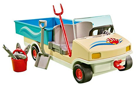 PLAYMOBIL 6544 - Zoo-Fahrzeug/Wasserzoo-Fahrzeug (Folienverpackung)