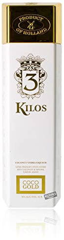 3 Kilos Vodka COCO GOLD Coconut Wodka (1 x 1 l)