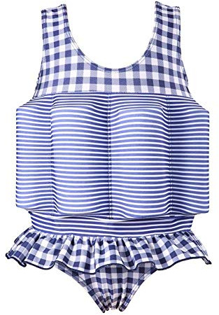 IMEKIS Kid Girls Boy Float Suit One Piece Floating Swimsuit with Adjustable Buoyancy Flotation Swimwear Learn to Swim Training Aid Vest Bodysuit Beach Bathing Suit Swimming Costume 18 M - 6 Y