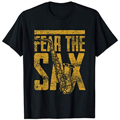 Drôle Cadeau Pour Le Musicien Jazz Saxophone T-Shirt