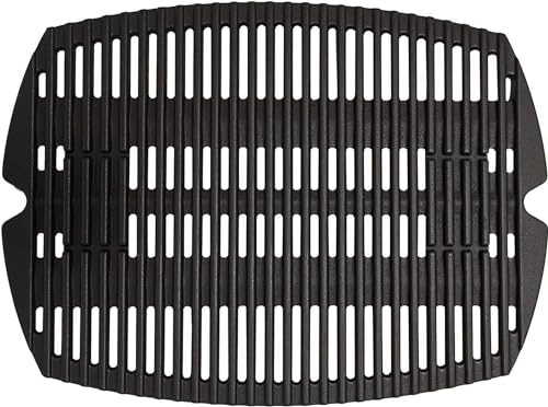 7644 7582 Grillroste Ersatzteile für Weber Q100 Q1000 Serie Teile Weber Baby Q Gusseisen Grillrost Q120 Q1200 Q1400 50060001 51010001 51040001 51060001 51060001 107000 01 51080001 65465 65810 1 Pack