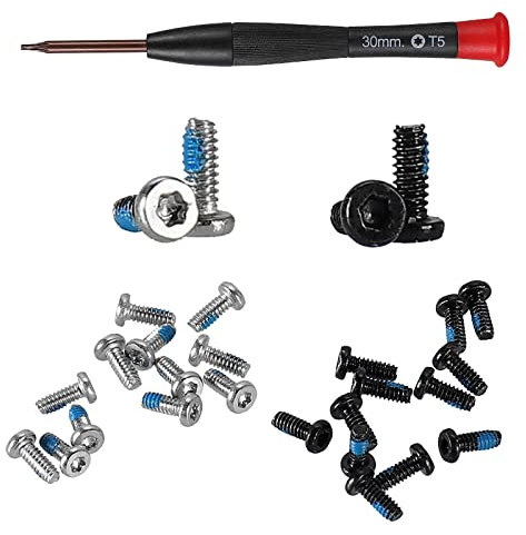 FandWay Lot de 24 vis de rechange originales pour studio - Accessoires et tournevis - Vis à revêtement bleu compatibles avec casque Beats by Dre Studio 3 Studio 2 Filaire/sans fil