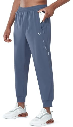 NORTHYARD Men's Fleece Lined Pants Winter Warm Sweatpants Thicken Windproof Pants Track Athletic Running Joggers Workout Gym COOLGREY L
