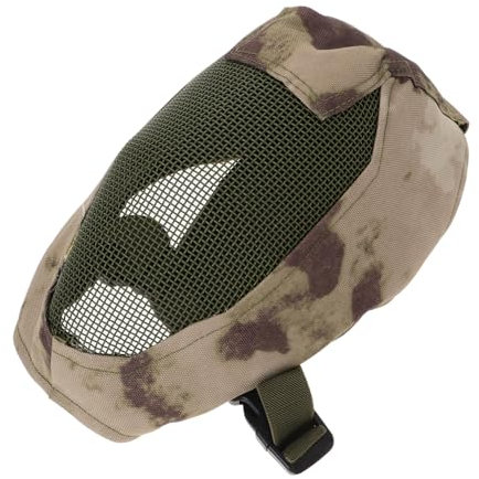 WHAMVOX Atmungsaktive Fencing Gesichtsmaske Aus Metallnetz Für Sport Und Crowd Control Stabiler Schutz Bei Outdoor-aktivitäten Vielseitig Einsetzbar Und Stylish