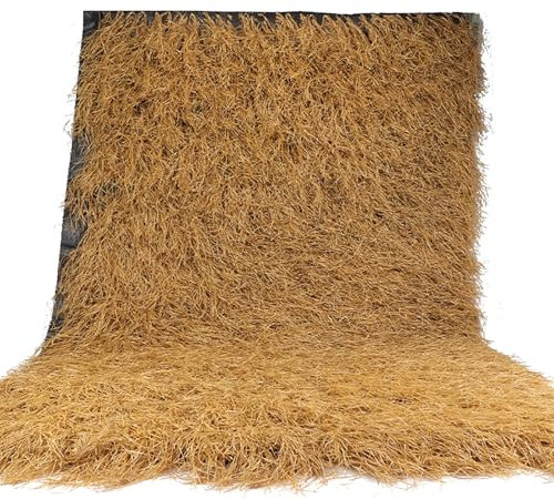 SARKEY Techo De Paja Sintética, Rollos De Paja De Palma Simulación Estilo Mexicano, Estera Paja De SintéTica Plástico PE, Decoración De Valla De Jardín Y Decoración De Bar(1x18m(3.28x59ft))