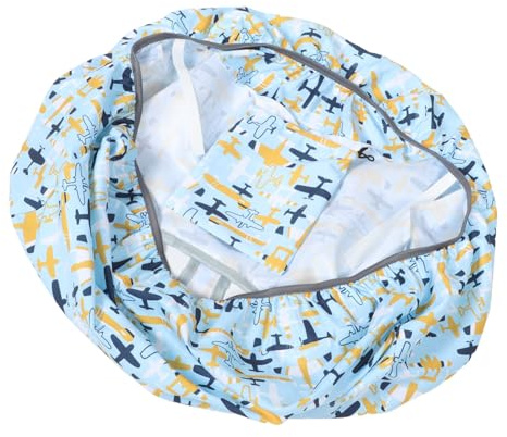 Toyvian Hochstuhlbezug Leicht zu Reinigen aus Polyester und Einkaufswagenschutz mit Schutzfunktion für Kleinkinder Beim Essen und Einkaufen