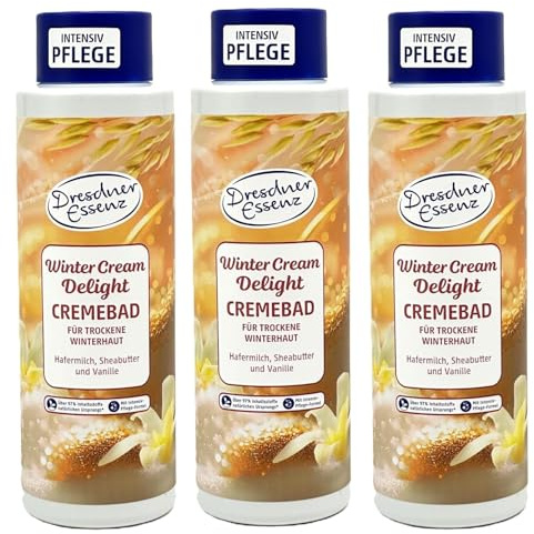 3er Pack Dresdner Essenz Cremebad Winter Cream Delight 3x 500ml