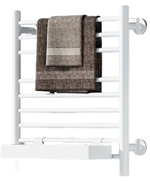 KLGFBDC Scaldasalviette Elettrico Compatto e di Piccole Dimensioni Senza Foratura, per Bagno, Adatto a molteplici scenari (Senza foratura-03)