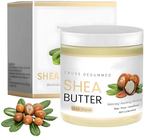 Sheabutter Unraffiniert Für Kosmetik, Körper & Haare, Natürliche Feuchtigkeitspflege Tief Pflegend Und Feuchtigkeitsspendend, Vegan Für Alle Hauttypen