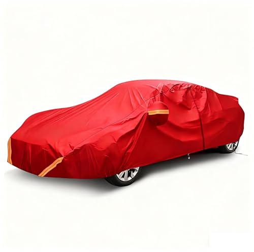 Funda Coche Compatible con Ford Mustang 2005-2009, Funda De Coche Exterior Impermeable Transpirable Winter Lonas Cubierta para Auto Exterior con Tiras Reflectantes