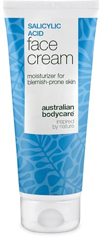 Crema Viso all’Acido Salicilico per brufoli, punti neri e pelle grassa – Trattamento contro Imperfezioni e Pori Dilatati – Moisturizer con Salicylic Acid e Niacinamide - 100 ml