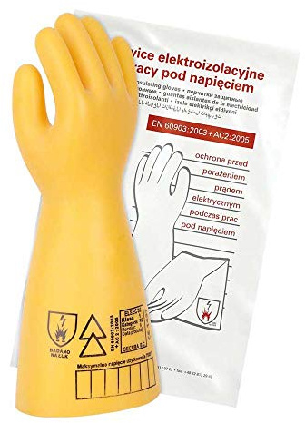 Secura RELSEC-30_10 Elektroisolierende Handschuhe, Gelb, 10 Größe