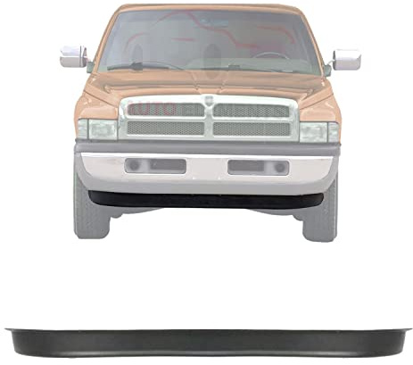 Front Bumper Lower Valance Air Dam Textured Black For 1994-2001 Dodge Ram 1500/1994-2002 Ram 2500 3500 Direct Replacement 55274811