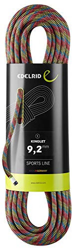 EDELRID Kletterseil Kinglet 9,2mm (Einfachseil), Größe:80 Meter, Farbe:Night