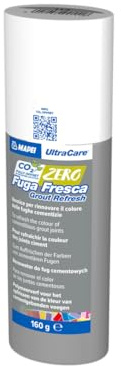 Mapei Ultracare FUGA FRESCA 123 BLANCO ARTÍCO Pintura polimérica para renovar el color de las juntas de cemento Botella de 160 g.