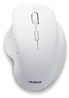 Nilox - ERGONOMIC WIRELESS MOUSE WHIT