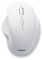 Nilox Mouse Ergonomico Wireless Con Selettore DPI, 10 Metri Copertura, Sensore Ottico, Compatibile Con Windows/Linux/Mac, Bianco
