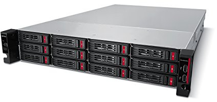 BUFFALO TeraStation 51220RH 12-Bay Business Rackmount NAS 96TB (12x8TB) with Hard Drives Included RAID iSCSI Network Storage File Server