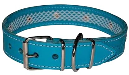 TUYNEC - Collar para Perros con Funda para Collar Antiparasitario Perros, Hecho a Mano con Cuero de Primera Calidad Que Protege el Collar Antipulgas Perro y Prolonga su Duración