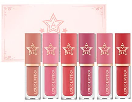 Lip Pigment for Lip Gloss 2.5ml X 6 Pcs Lip Stain Set Long Lasting And Non Transferable Velvet Lipstick For Cheeks And Lips Natural Nude Shades Lip Gloss Rose Petal (A, A)