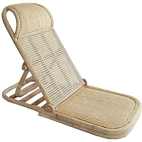 KOHARA Gepolsterter Zero-Gravity-Lounge-Stuhl, Rasen-Liegestuhl, Verstellbarer Terrassen-Liegestuhl, Strand-Liegestuhl, zusammenklappbare tragbare Liege, Gartenstuhl für den Außenbereic