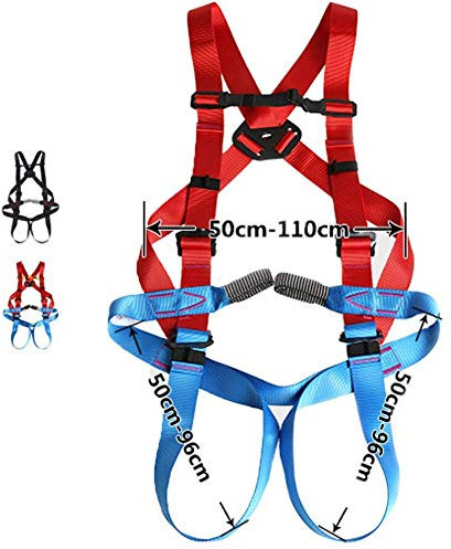 SwaYve Klettergurt, Absturzsicherungs-Sicherheitsgurt Für Bergsteigen, Erweiterung, Feuerrettung Für Männer, Frauen, Kinder