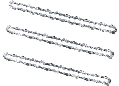 YETTAT DWO1DT612 12 in. Chainsaw Chains for Dewalt 20V DCCS620B, DCCS620P1 Chainsaw, Replacement Chain for BLACK DECKER LCS1240 LCS1240B Chain Saw - 3/8'' .043'' 45 Drive Links, 3 Pack