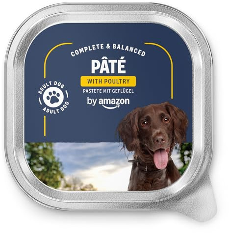 by Amazon Lot de 20 Paquets de Nourriture pour Chien, pâtée à la volaille, 300 g (Anciennement Lifelong !)
