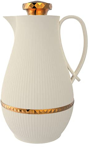 thermos teapot,Insulating cup,thermal insulation b 35 oz Arabic Style Insulated Coffee Thermos,Coffee Carafe Vacuum Thermal Pot Double Wall Insulation with Lid and Big Handle Teapot,for Home Office Ba