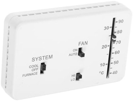 CANIGHT Analogen Raumthermostat Einstellbarer Thermostat Für Heizung Tragbarer Temperaturregler Elektrischer Wärmethermostat Verstellbarer Rv-regler