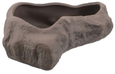 Ciieeo De Forma De Piedra para Plantas Hidropónicas y Suculentas De Interior Sin Orificio De Drenaje para Bonsáis y Acuático