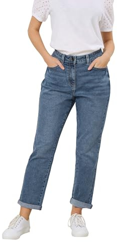 M&Co Midwash Boyfriend Jeans - Women's