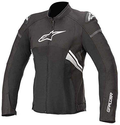 Alpinestars Stella T-GP Plus R V3 Air Giacca tessile da donna, nero/bianco, XS