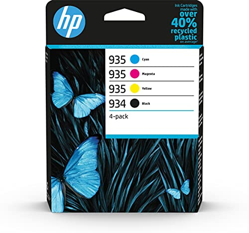 HP Originale Marke Modell-Tintenpaket 934 Schwarz und 935 Cian Gelb Magenta