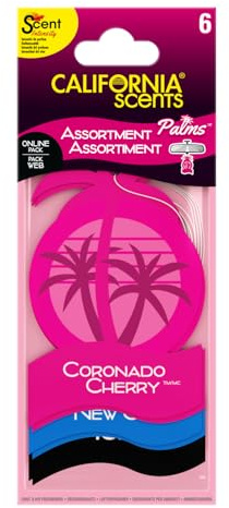 California Scents Palms Car Air Freshener Assortment - 6 Count