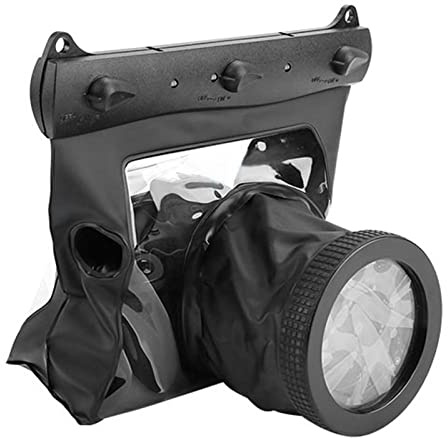 wasserdichte Tauchtasche für DSLR-Kameras Unterwasser wasserdichte Tauchtasche 20M (Schwarz) DSLR Unterwasser