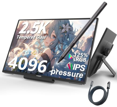 Touchportable Touchscreen Mac Monitor,Mini 13.3 pulgadas,2560x1600, pequeña pantalla de ordenador de viaje Extender juego para Apple/ portátil/escritorio /Macbook/ teléfono /Tablet/PS45/Switch/TV