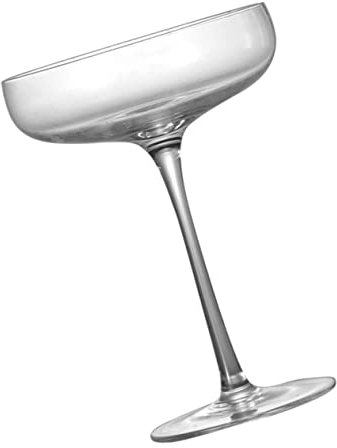 KOCKSHION Creative Glass Cocktail Goblet Set Includes Martini, Sparkling Wine, Margarita Glasses for Bar Use