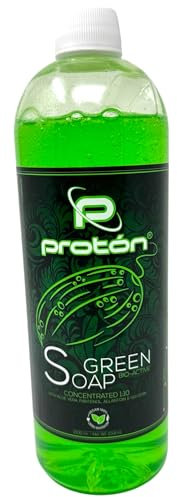 PROTON Green Soap Concentrado XXL 1 L para 10 litros – Jabón verde para tatuaje limpiar/limpiar – INKgrafiX® Alemania – Estudio profesional