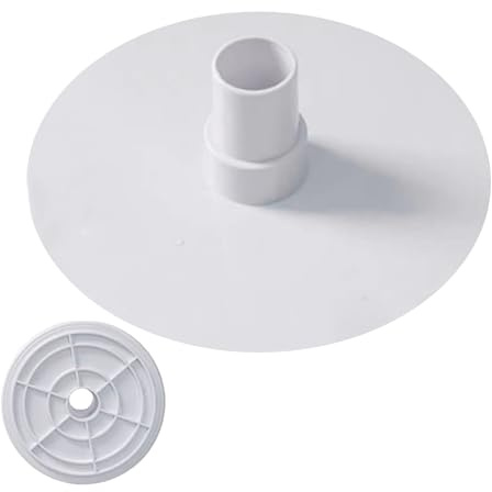 gifyym Pool Skimmer Vakuumplatte - Saugplatte - In-Ground Vakuumplatte Ersatz Passend Für | Ersatz Skim-Vac-Adapter Und Filterdeckel Für Pools Und Schwimmbäder | Ölskimmer Skimmer-Abdecku