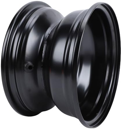 Luocute Cerchione Anteriore ATV 19x7-8, Ruota in Acciaio 8 Pollici con 4 Fori per Bulloni per Tosaerba Go Kart Quad Dirt Bike Buggy