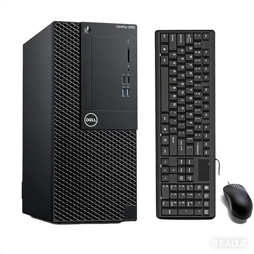 Dell Optiplex 3060 Mini Tower Ordenador de Escritorio, Intel Core i5-8400, 8 GB RAM, 256 GB SSD, WiFi, Bluetooth, teclado QWERTY americano, Windows 11 Pro (reacondicionado)