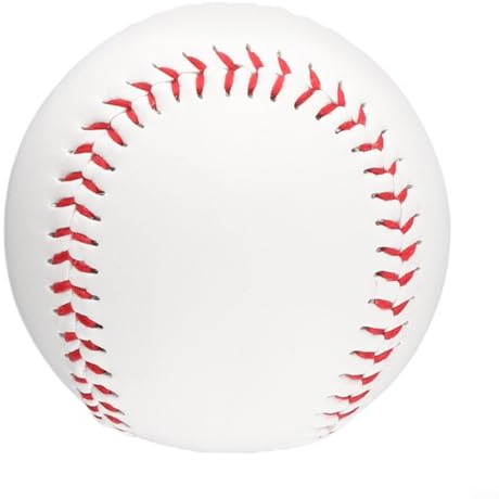 Palla da baseball da allenamento da 22,9 cm, lancio pesante, senza segni, con 108 punti per leghe (1 pezzo rigido)