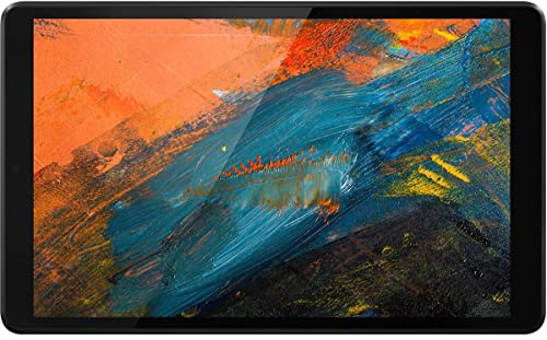 Lenovo Tab M8 Tablet 8 HD Android, procesador Quad-Core, 2 GHz, 32 GB de almacenamiento, cubierta de metal completa, larga duración de la batería, Android 9 Pie, ZA5G0060US, negro pizarra