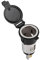 Enchufe de encendedor de cigarrillos, 12-24 V encendedor de cigarrillos Tomacorriente Adaptador de receptáculo Toma de corriente Encendedor de cigarrillos Enchufe hembra para automóvil Motocicleta
