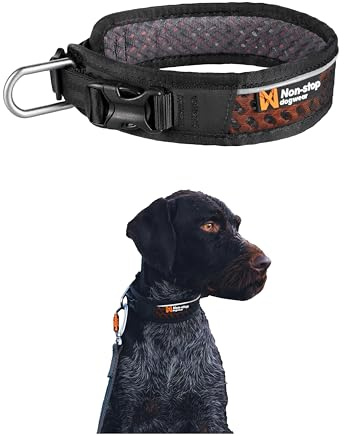 Non-stop dogwear Rock Collar Adjustable |3446| Verstellbares Funktionshalsband, Größe:M