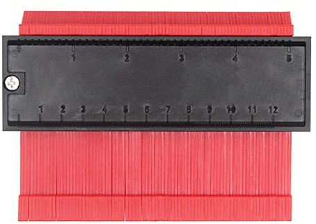 Konturen-Replikator mit Schloss Konturenlehre, Profillehre, Profil Messwerkzeug, Kontur Duplikator, Konturmesser, Schablone Kontur Vervielfältigungslehre, für Unregelmäßiges Profil