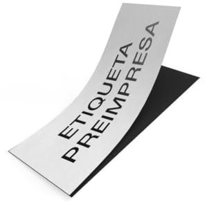 AimanGZ - Rollo de etiqueta magnética natural, 2.5 cm x 30 m, 0.9 mm de grosor