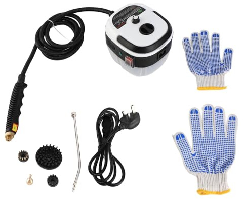2500W Steam Cleaner, High Pressure Steamer for Cleaning, Portable Handheld Steam Cleaners for Home Use, Steamer for Car Detailing, Steam Cleaner for Upholstery, Kitchen, Bathroom, Grout and Tile